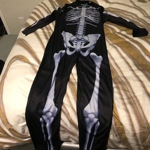 Skeleton onesie size L
